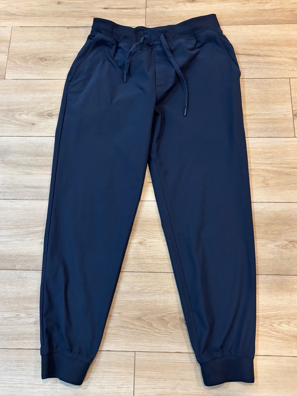 Rhoback Pants Mens L Performance Golf Joggers Navy Blue Delta Athletic
